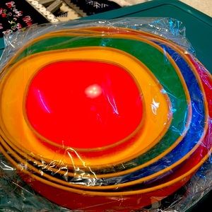 Omnisafe 5 piece colorful rubber stepping stones for kids.